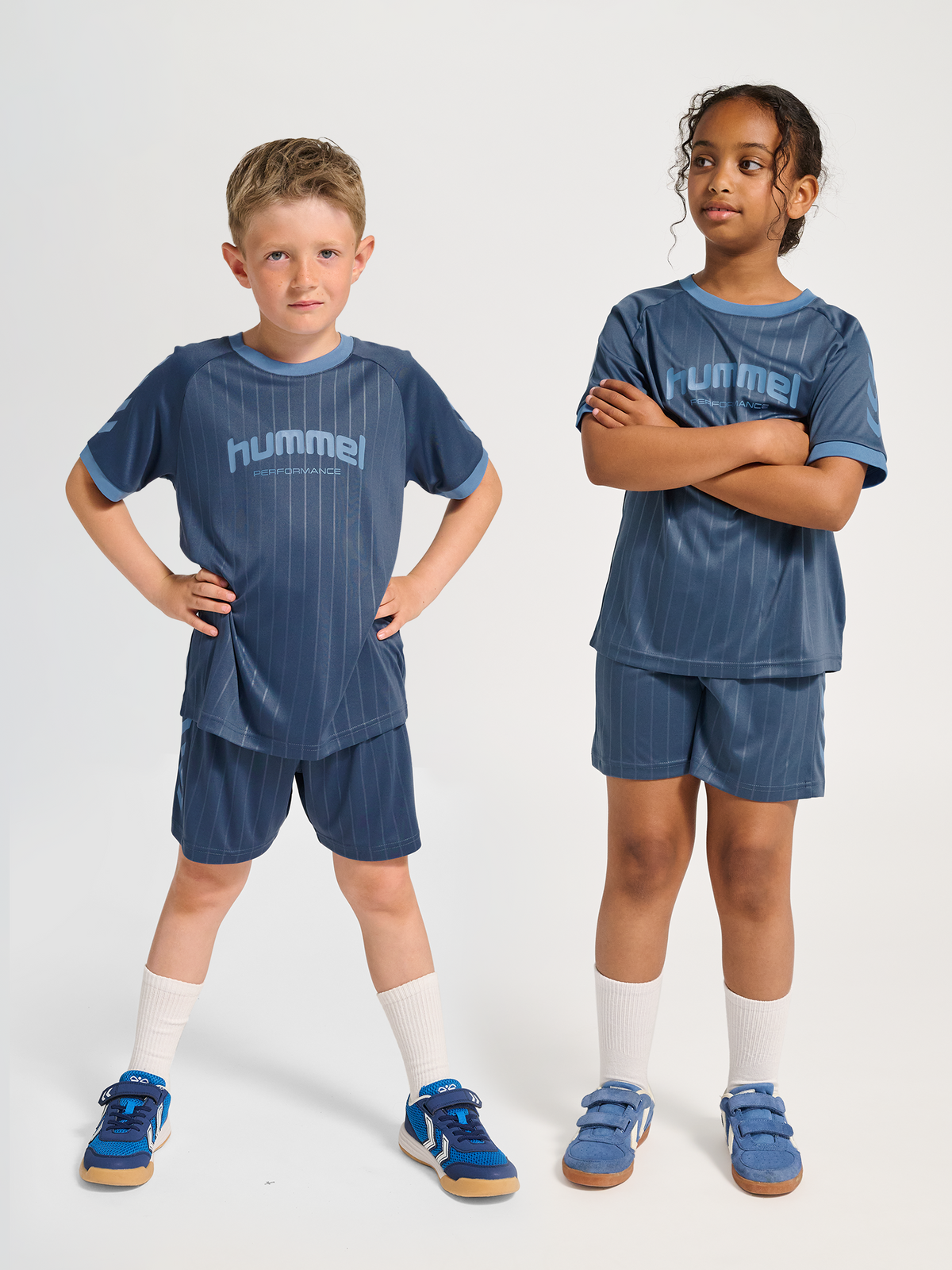 hmlJR GOAL STRIPE SET