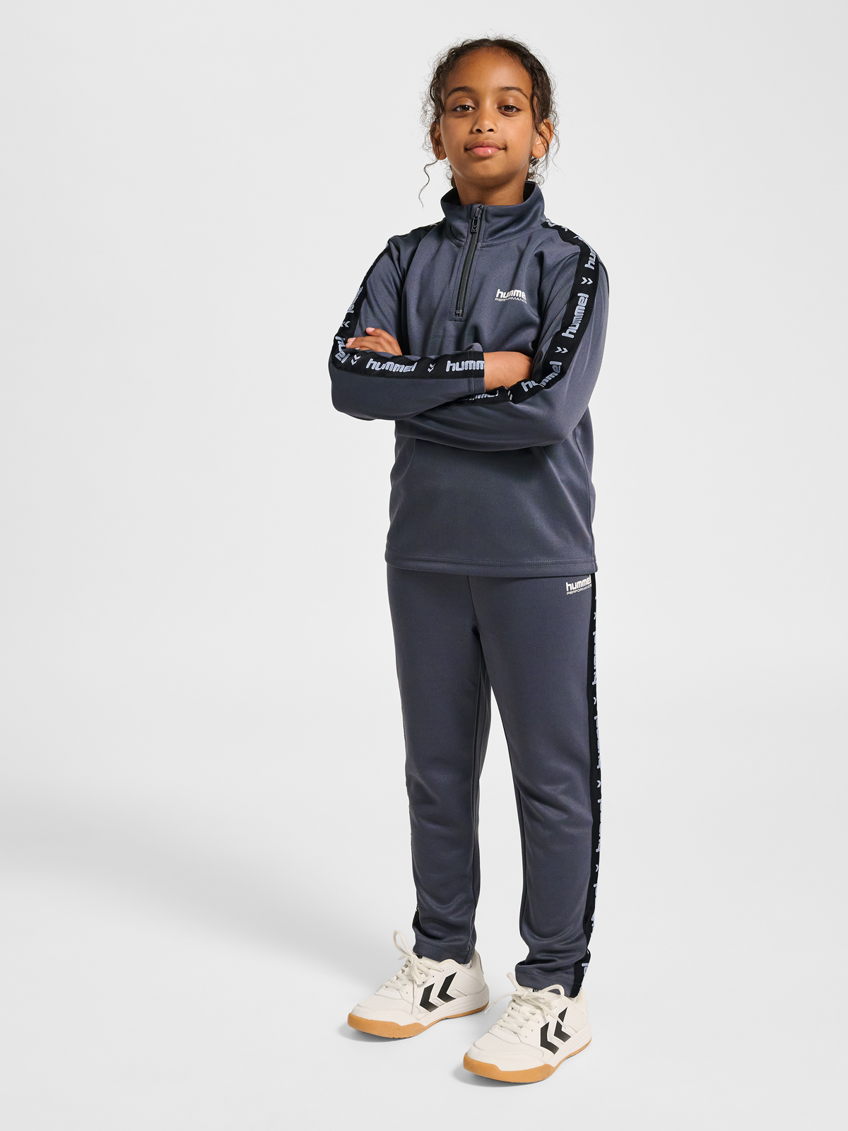 hmlJR GOAL TAPE HALFZIP