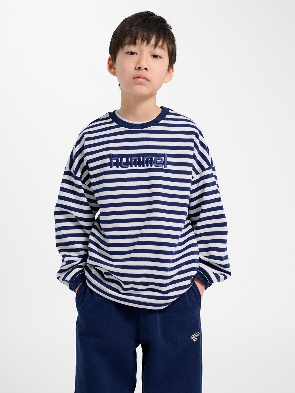 hmlJR GEGGO STRIPE SWEATSHIRT