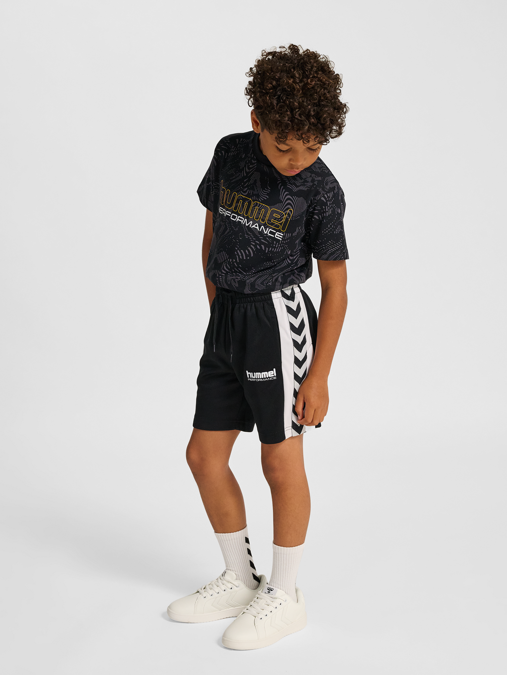 hmlJR CHEVRON SHORTS