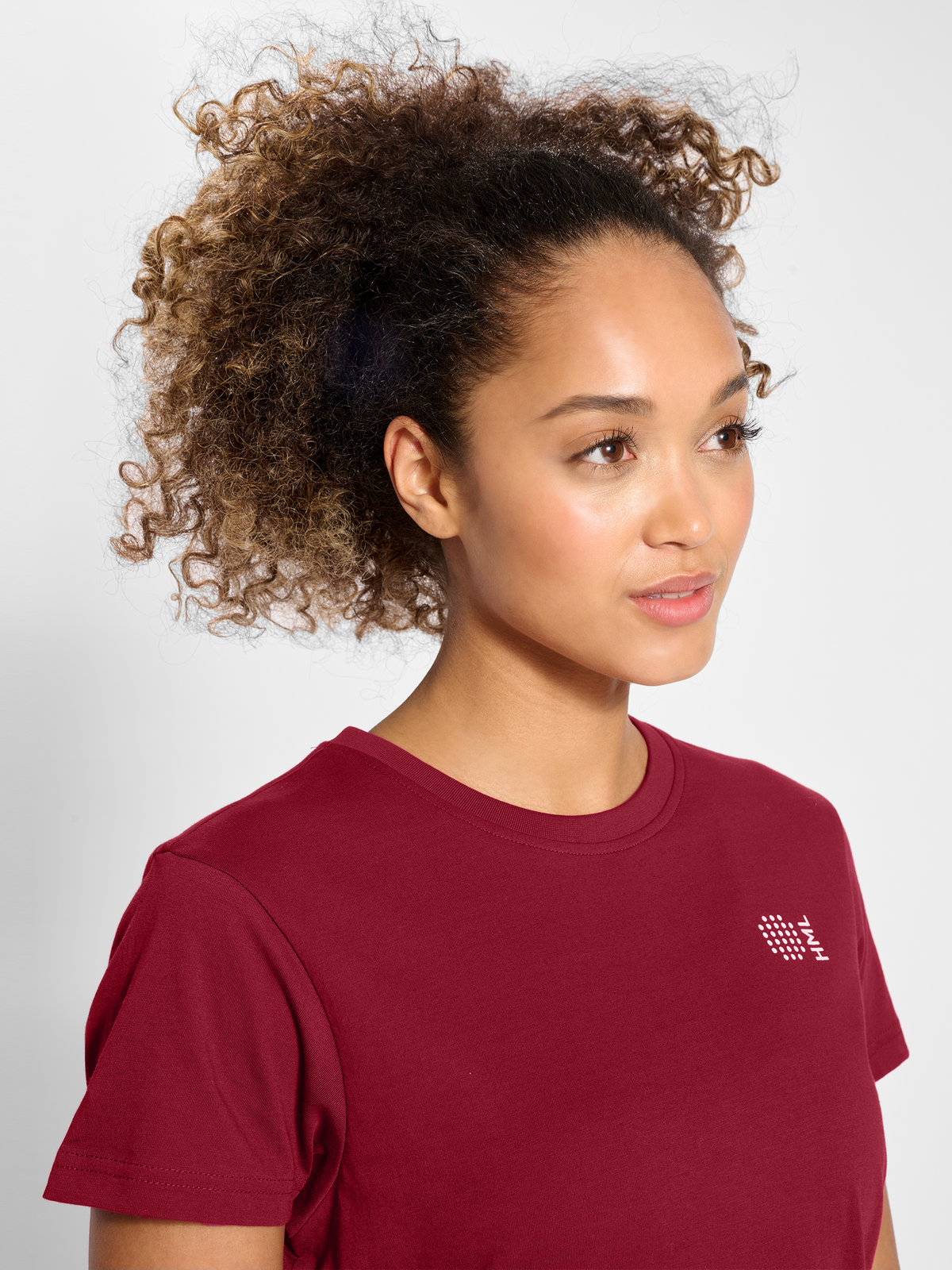 hmlCOURT COTTON T-SHIRT S/S WOMAN