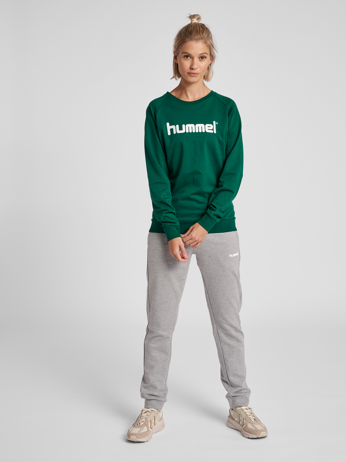 hmlGO COTTON LOGO SWEATSHIRT WOMAN