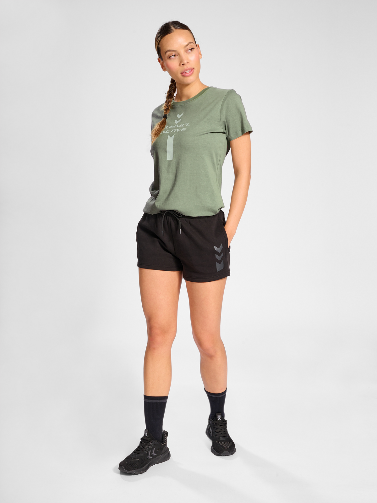hmlACTIVE GRAPHIC CO TEE S/S WOMAN