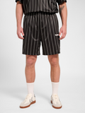 Chevron Pinstripe Shorts