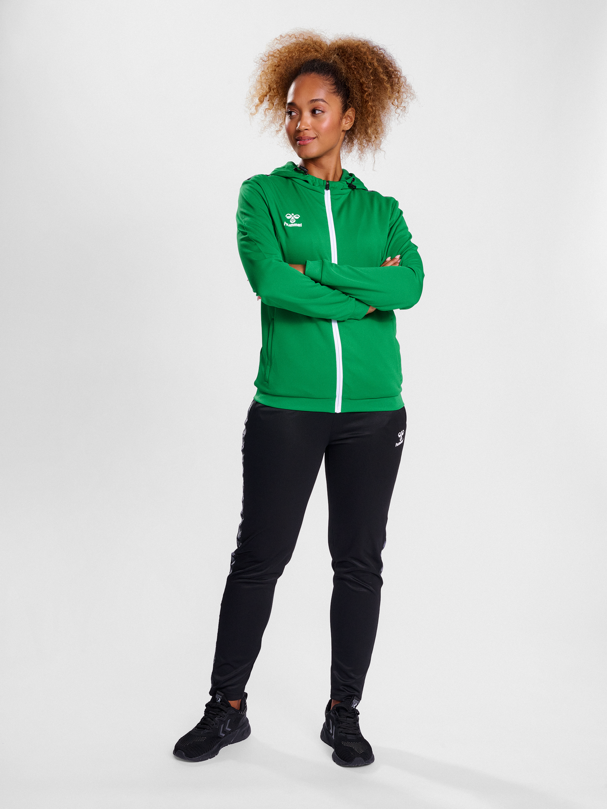 hmlAUTHENTIC PL ZIP HOODIE WOMAN