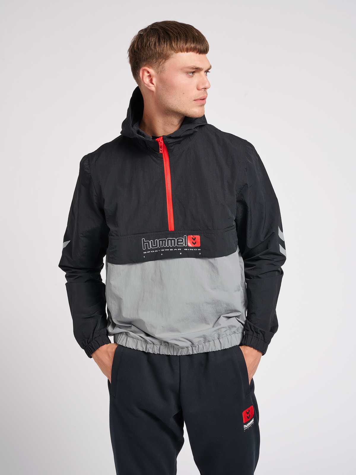 hmlLGC MUSA WOV HALFZIP JACKET