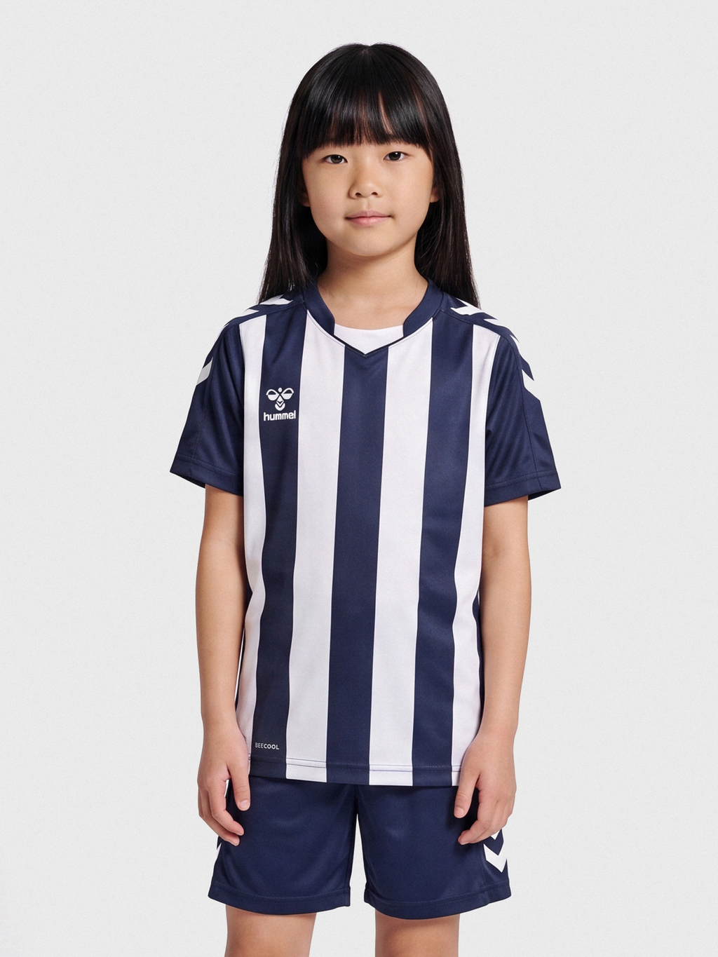 hmlCORE XK STRIPED JERSEY S/S KIDS