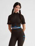 hmlKNITTED WOMENS ZIP TOP