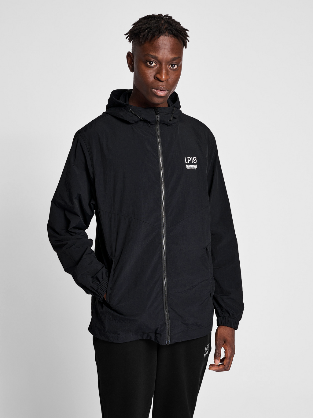 hmlLP10 BOXY WOV ZIP JACKET