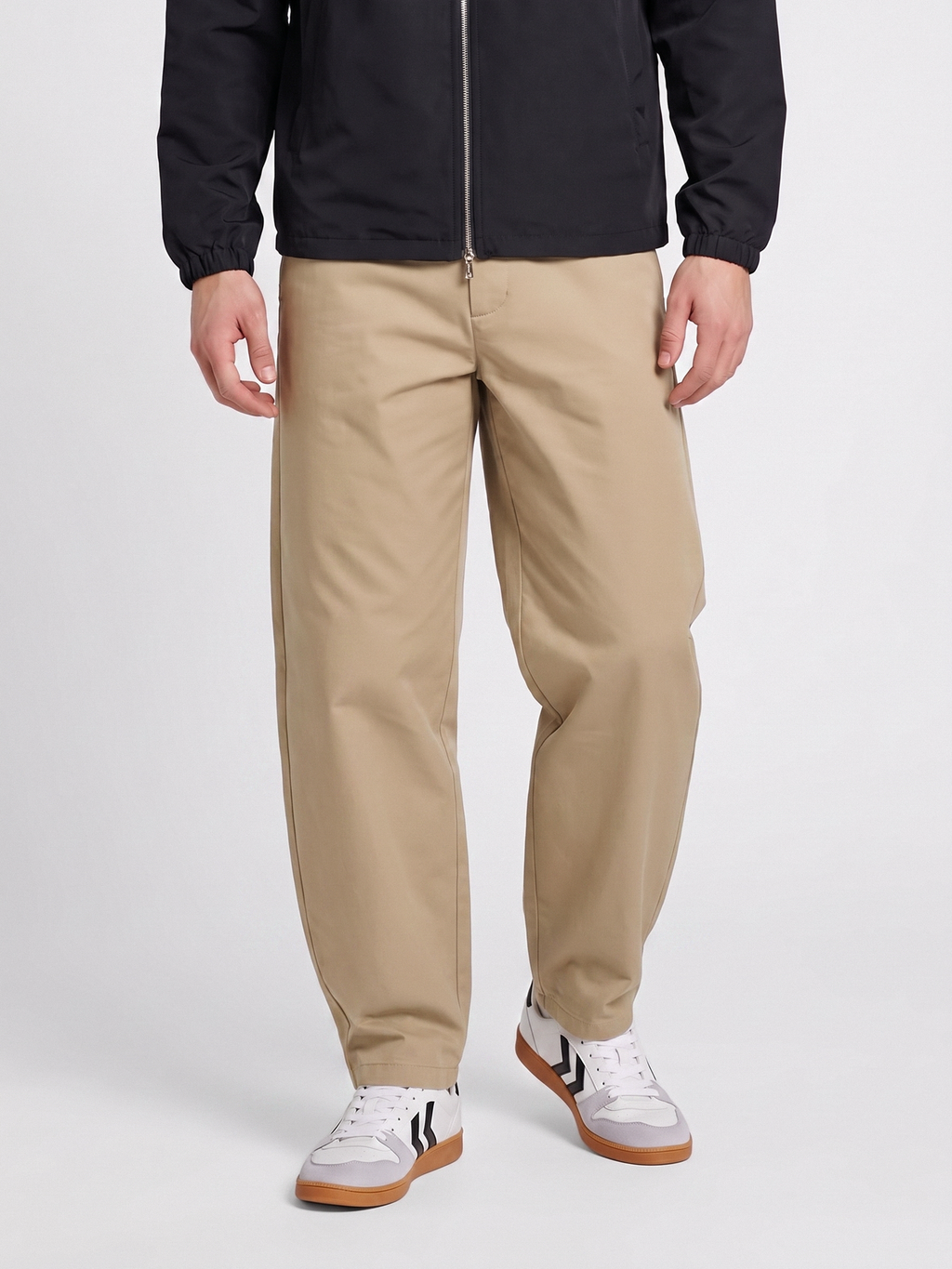 hmlI-D BARREL LEG TROUSERS