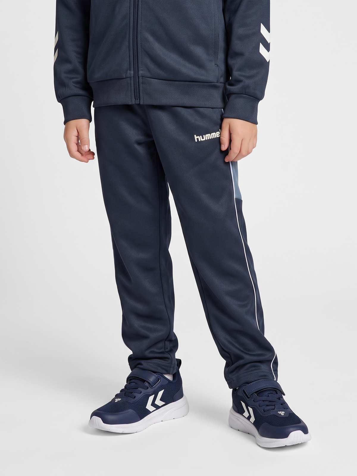 hmlJR REG POLY BLOCK PANTS