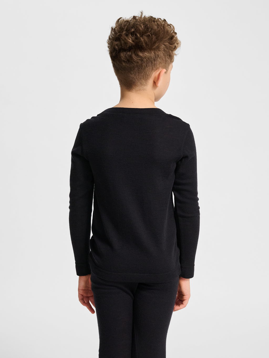 hmlJR WOOL RIB T-SHIRT L/S