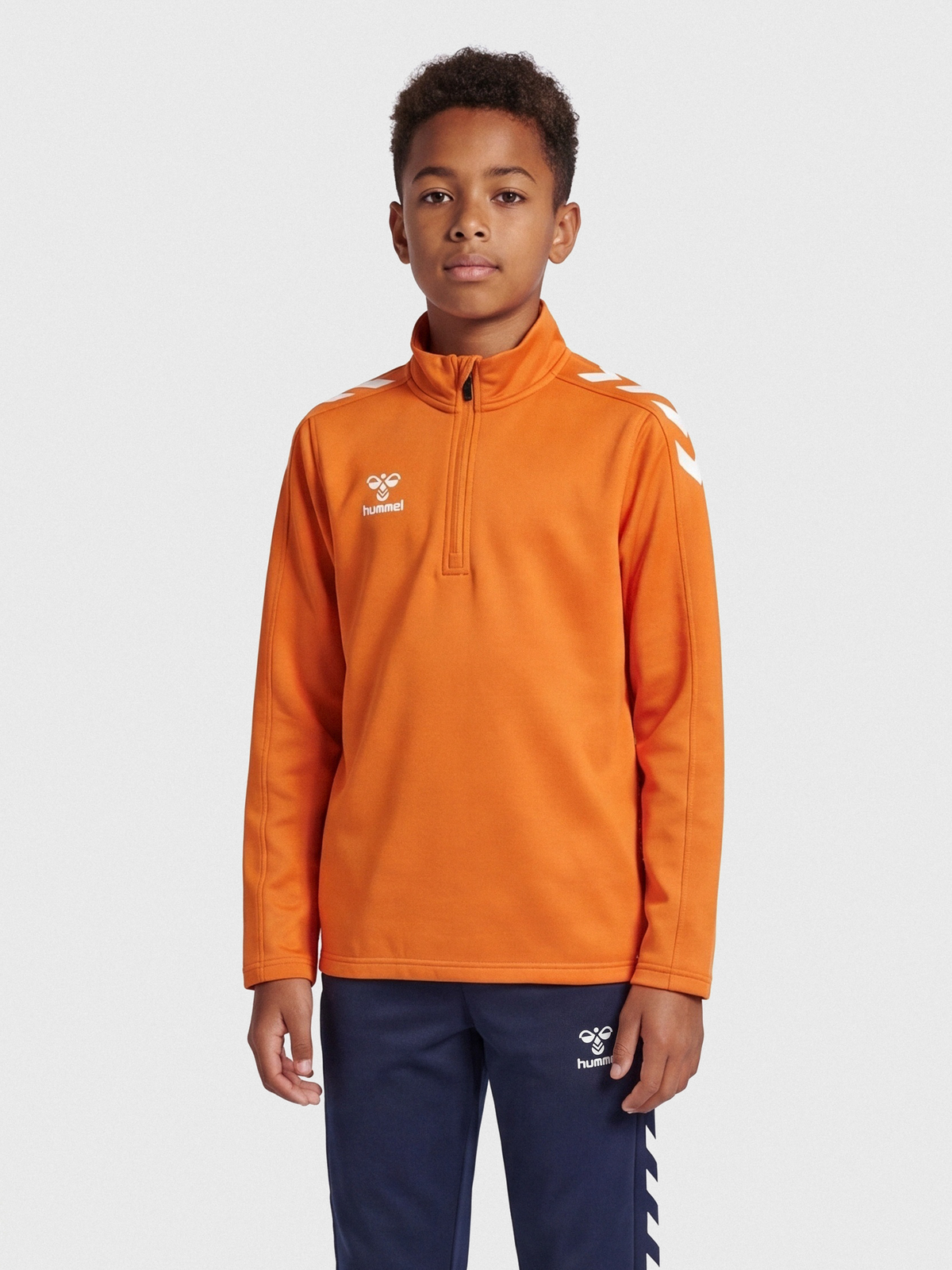 hmlCORE XK HALF ZIP POLY SWEAT KIDS
