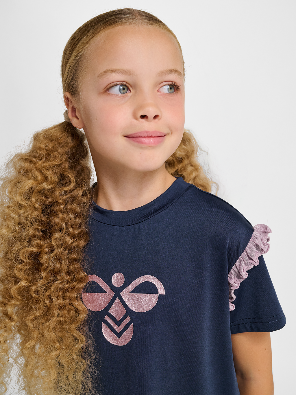 hmlJR MIX GLITTER T-SHIRT S/S