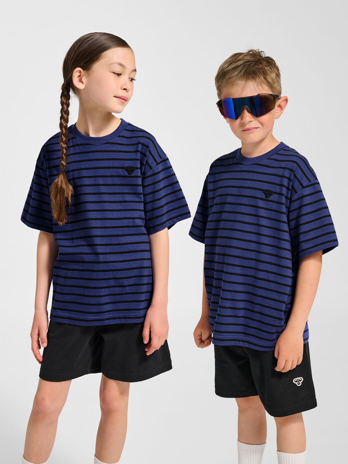 hmlJR LOOSE STRIPED T-SHIRT S/S BEE