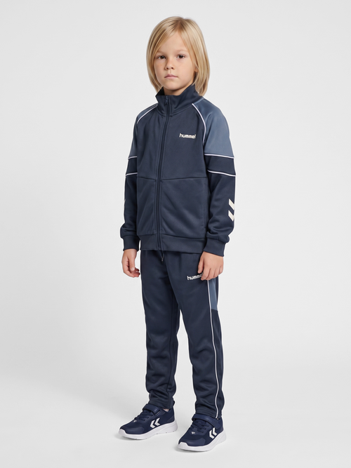 hmlJR REG POLY BLOCK ZIP JACKET