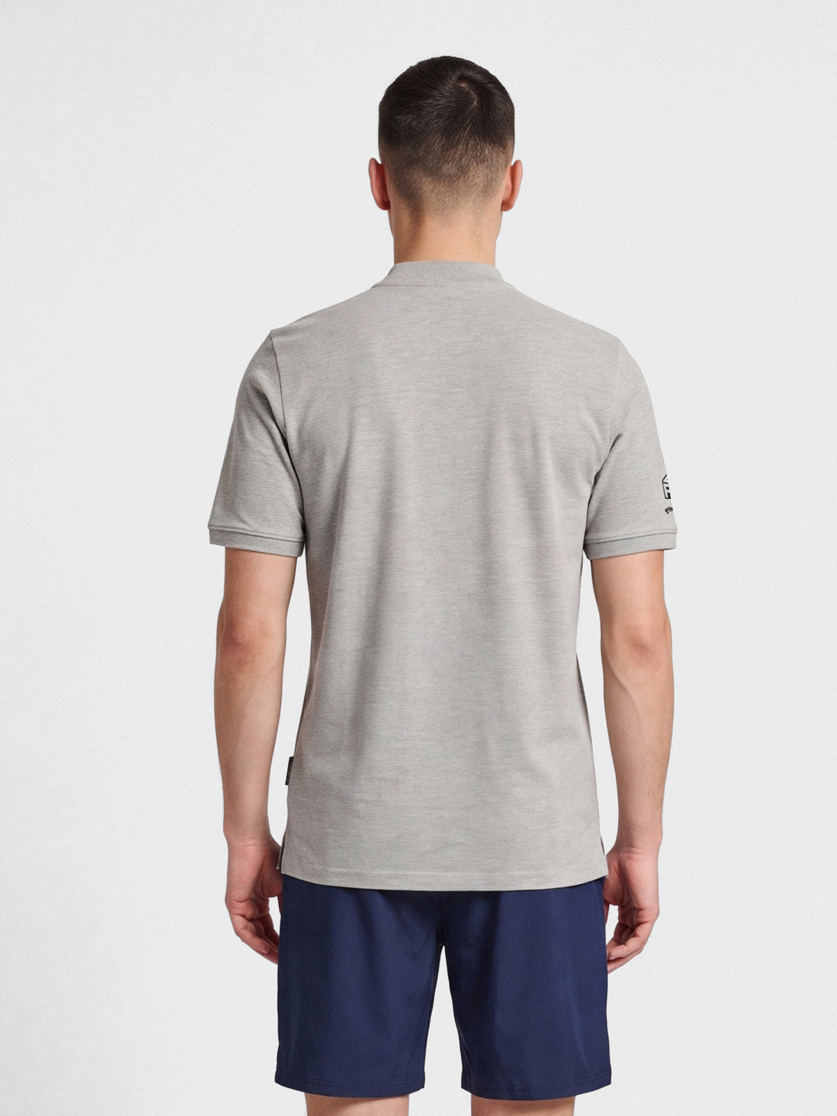 hmlMOVE GRID POLO