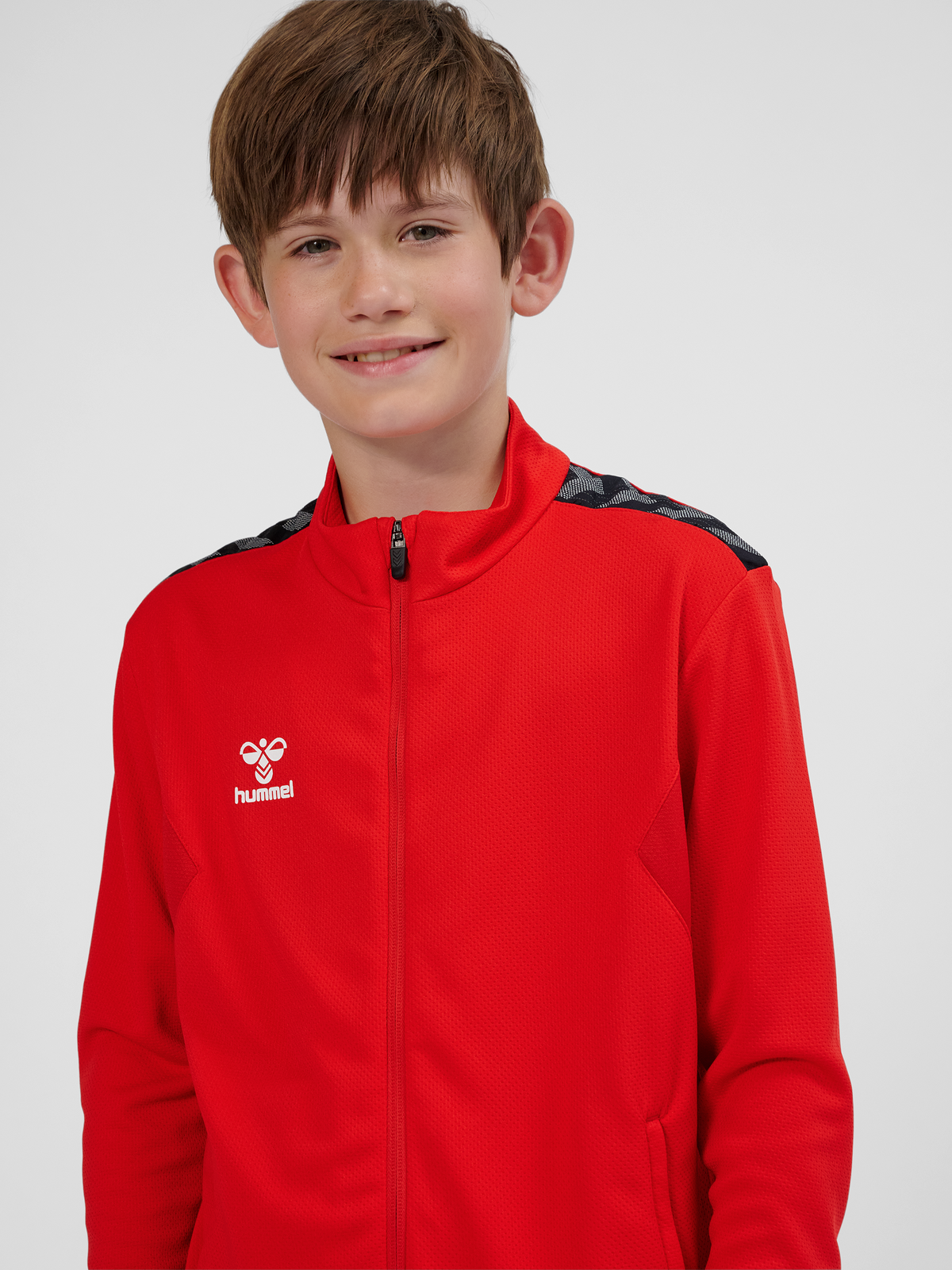 hmlAUTHENTIC PL ZIP JACKET KIDS
