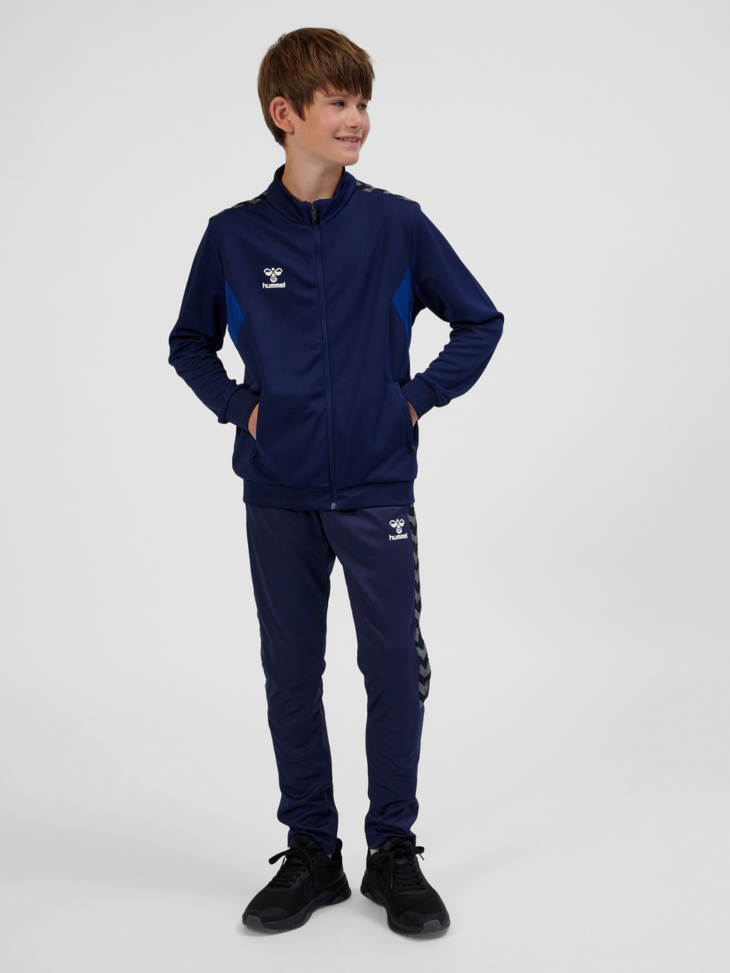 hmlAUTHENTIC PL ZIP JACKET KIDS