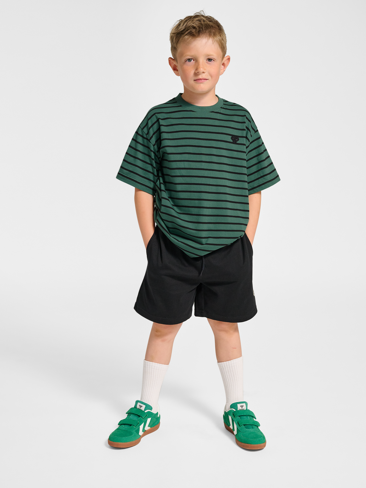hmlJR LOOSE STRIPED T-SHIRT S/S BEE