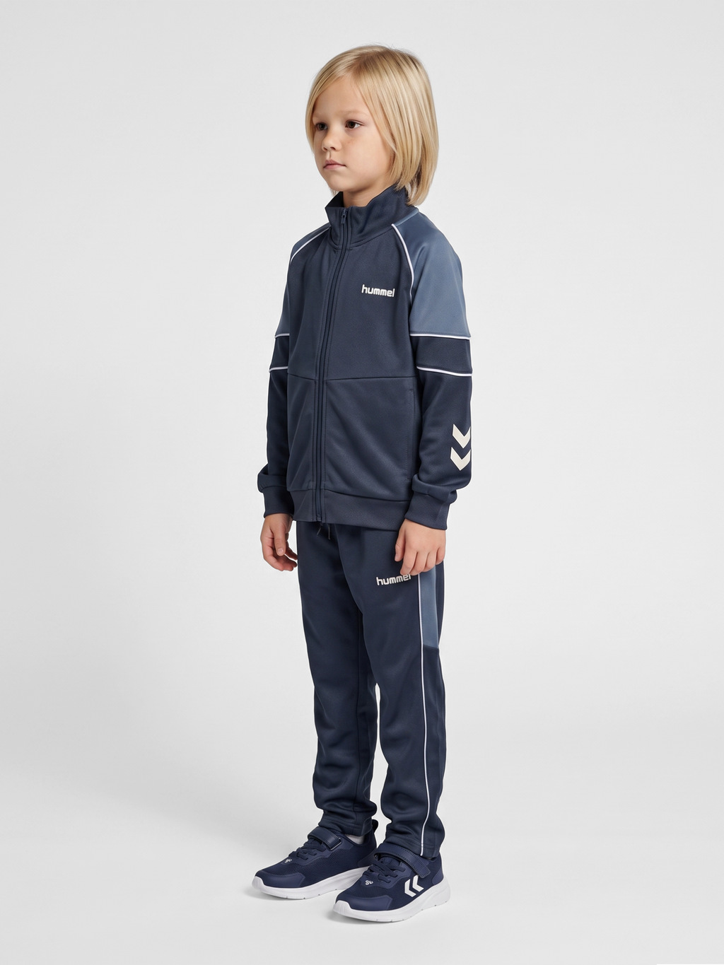 hmlJR REG POLY BLOCK PANTS