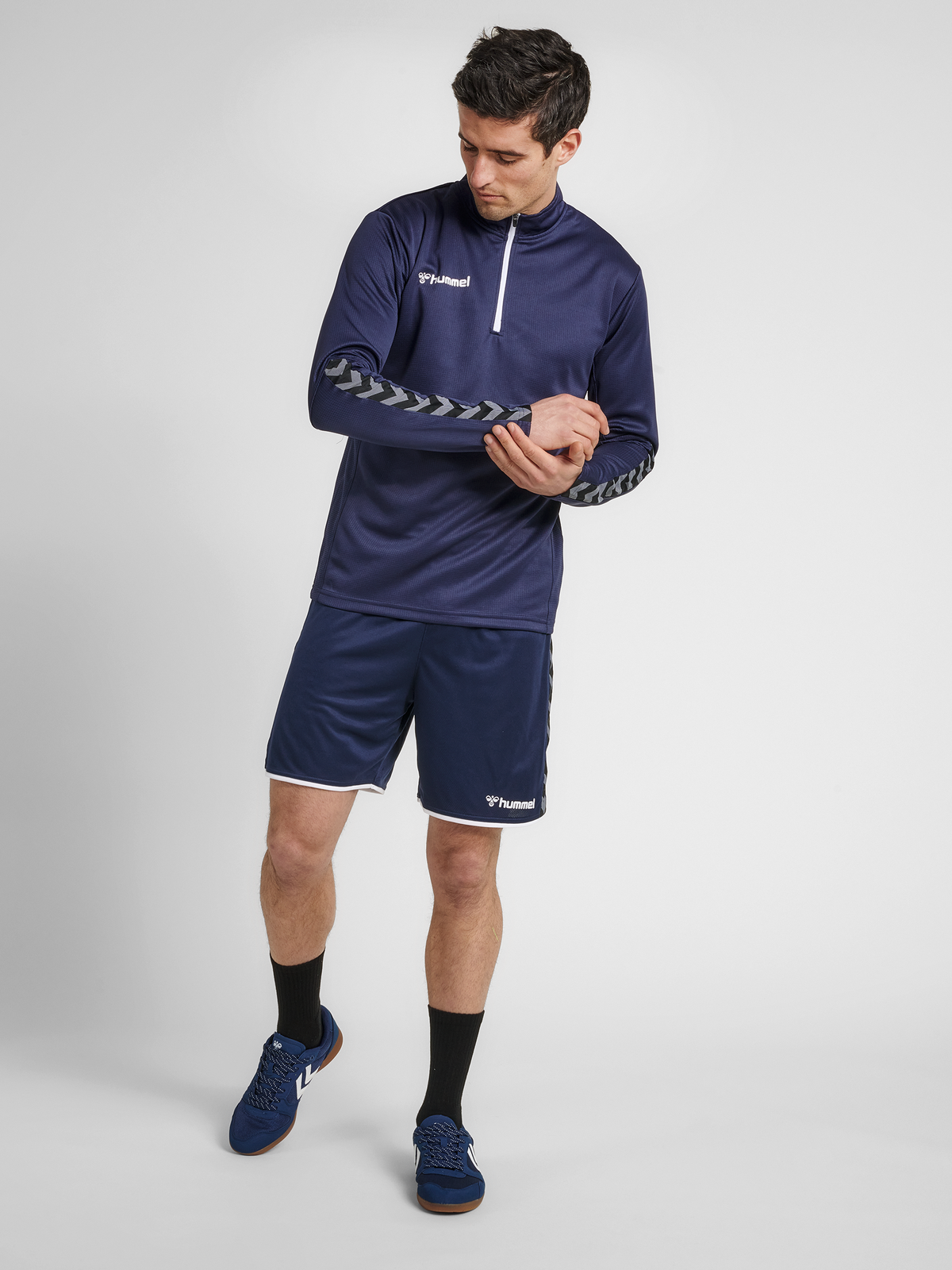 hmlAUTHENTIC HALF ZIP SWEATSHIRT