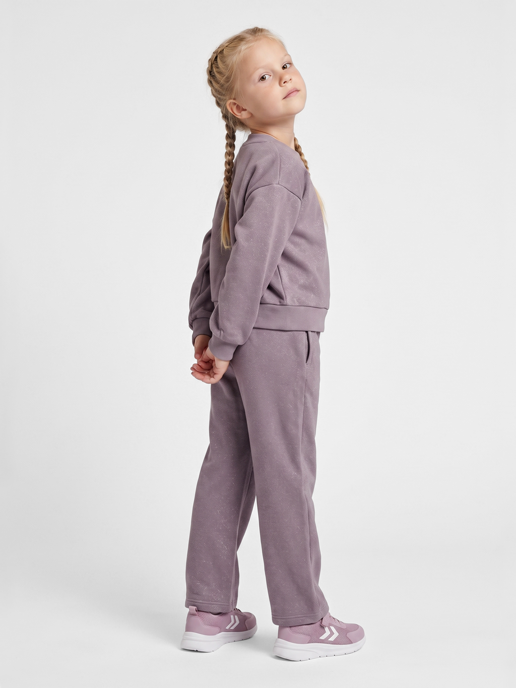hmlJR LOOSE WL GLITTER PANTS BEE