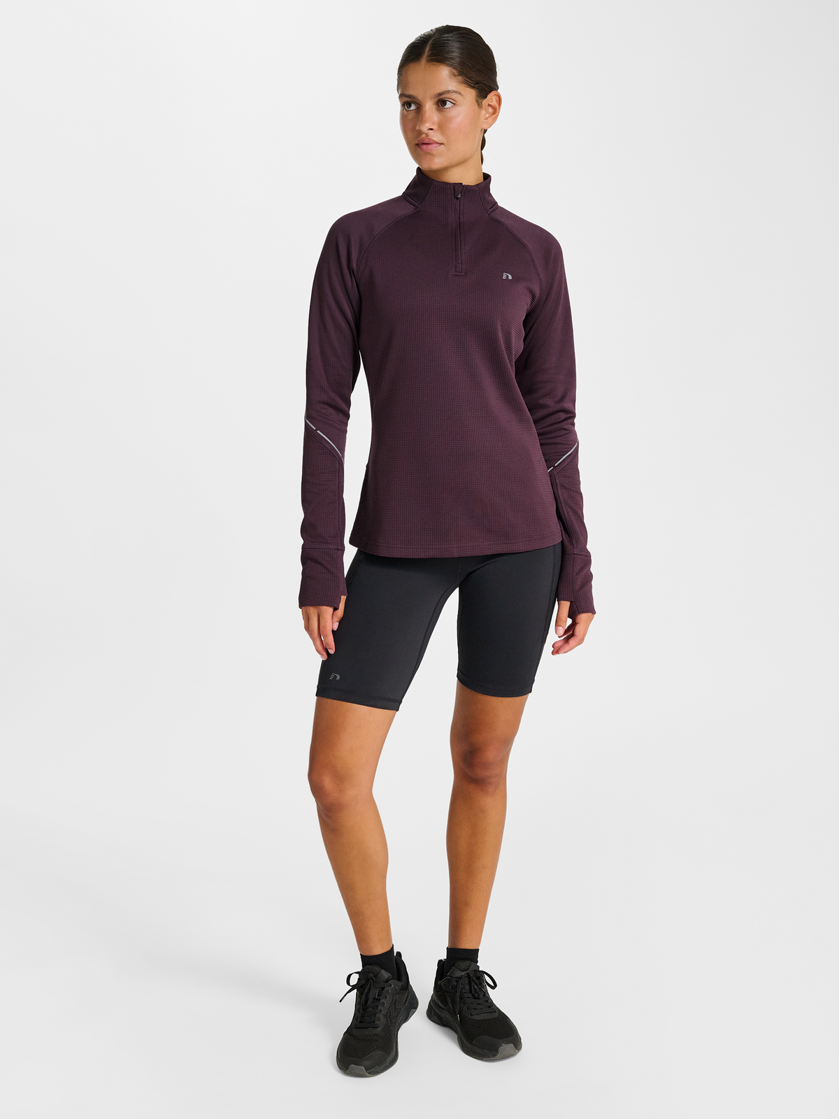 nwlPOWER HALF ZIP MIDLAYER W