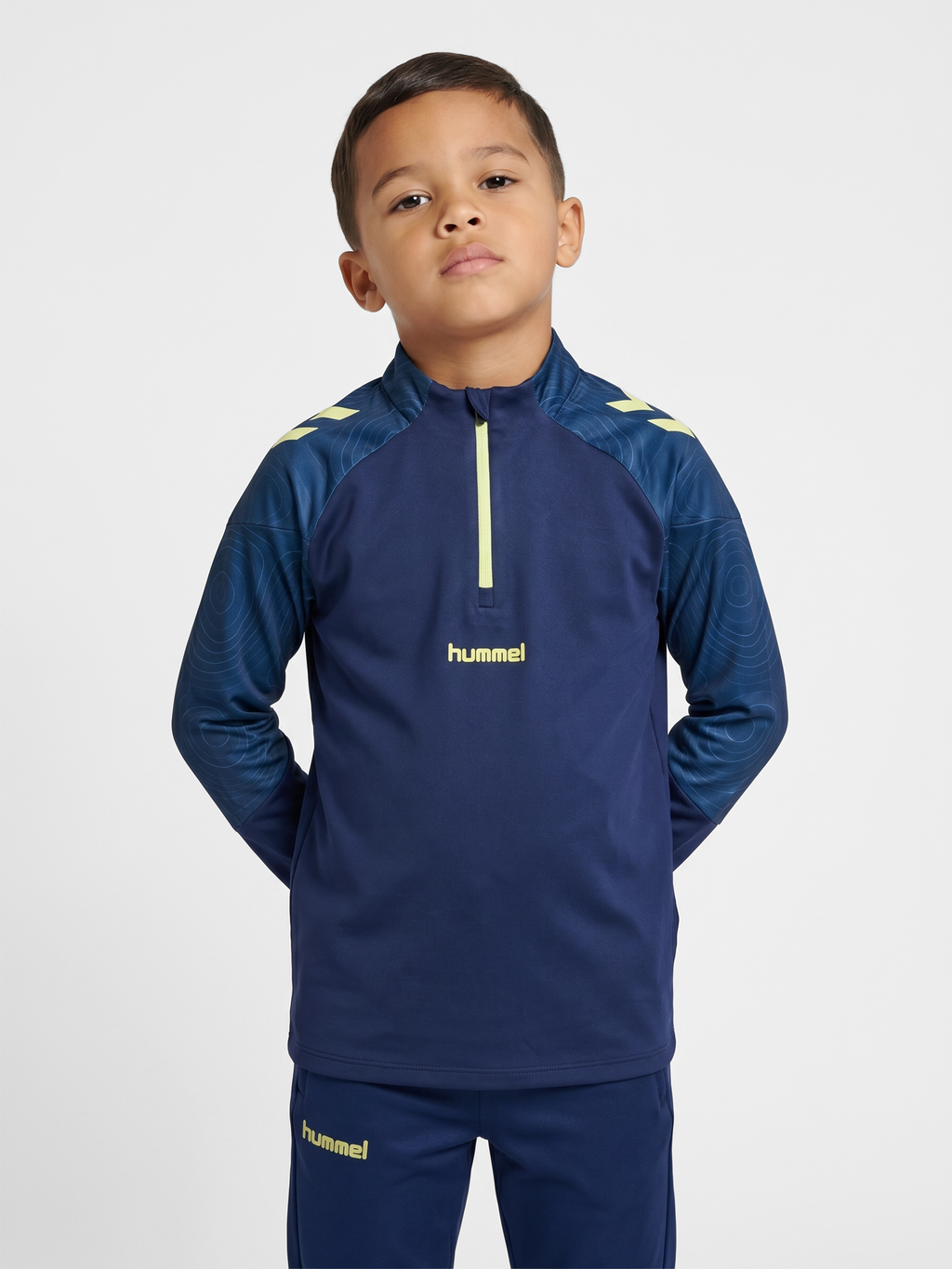hmlBLAZE 2.0 TRAINING HALF ZIP KIDS