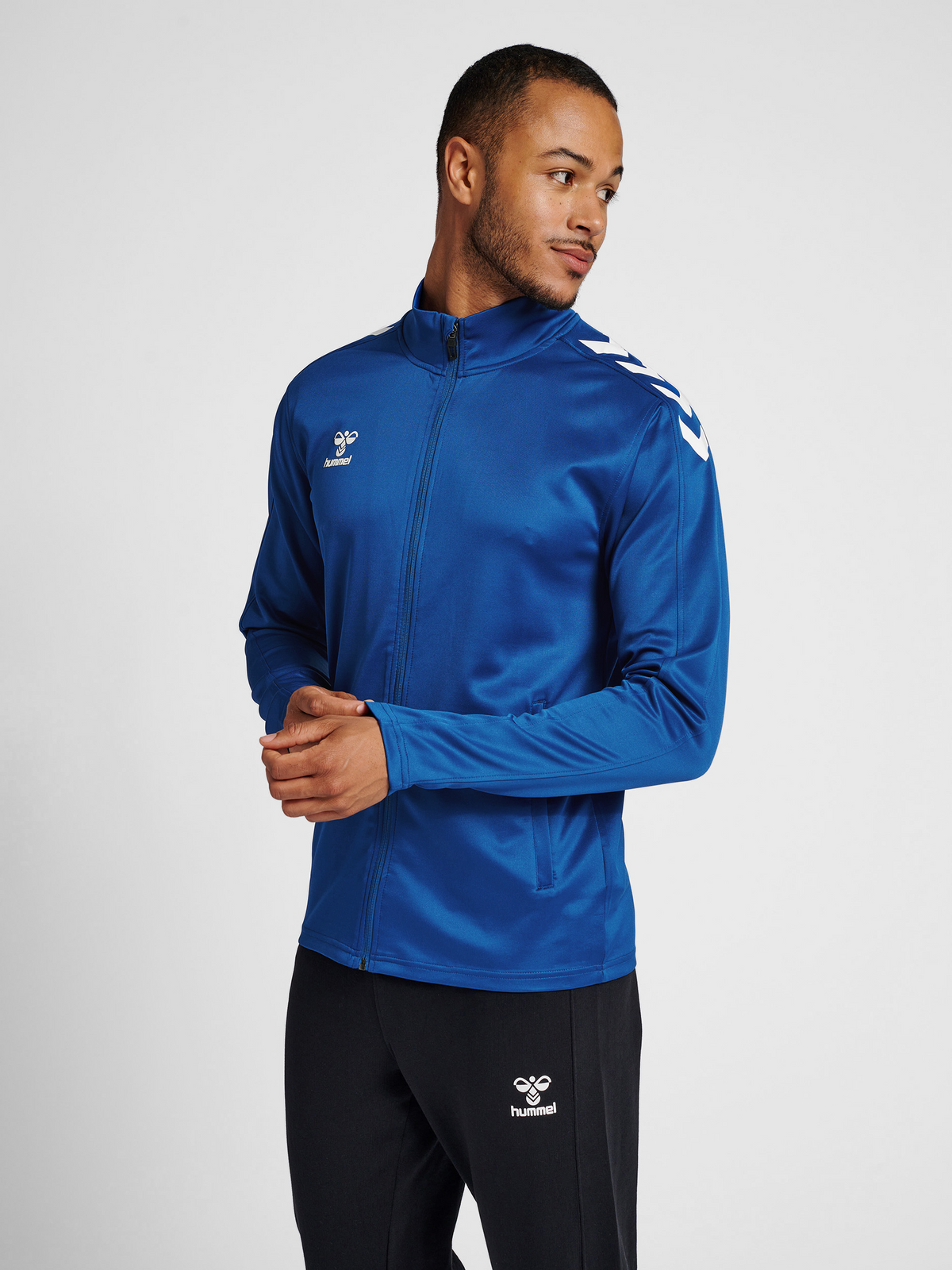 hmlCORE XK POLY ZIP SWEAT
