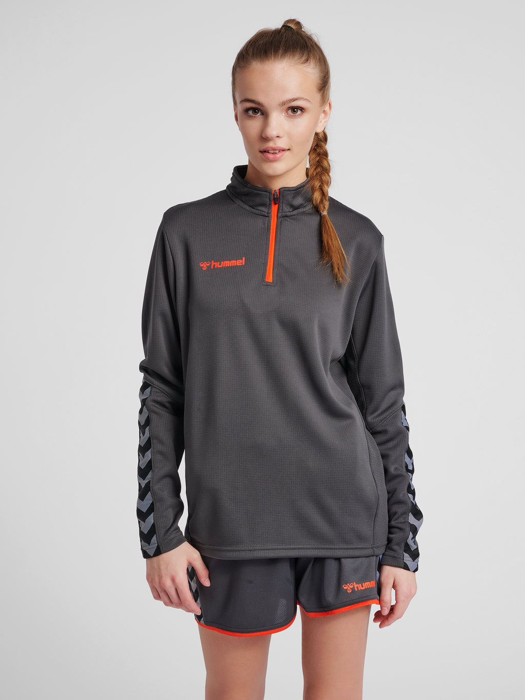 hmlAUTHENTIC HALF ZIP SWEATSHIRT WO