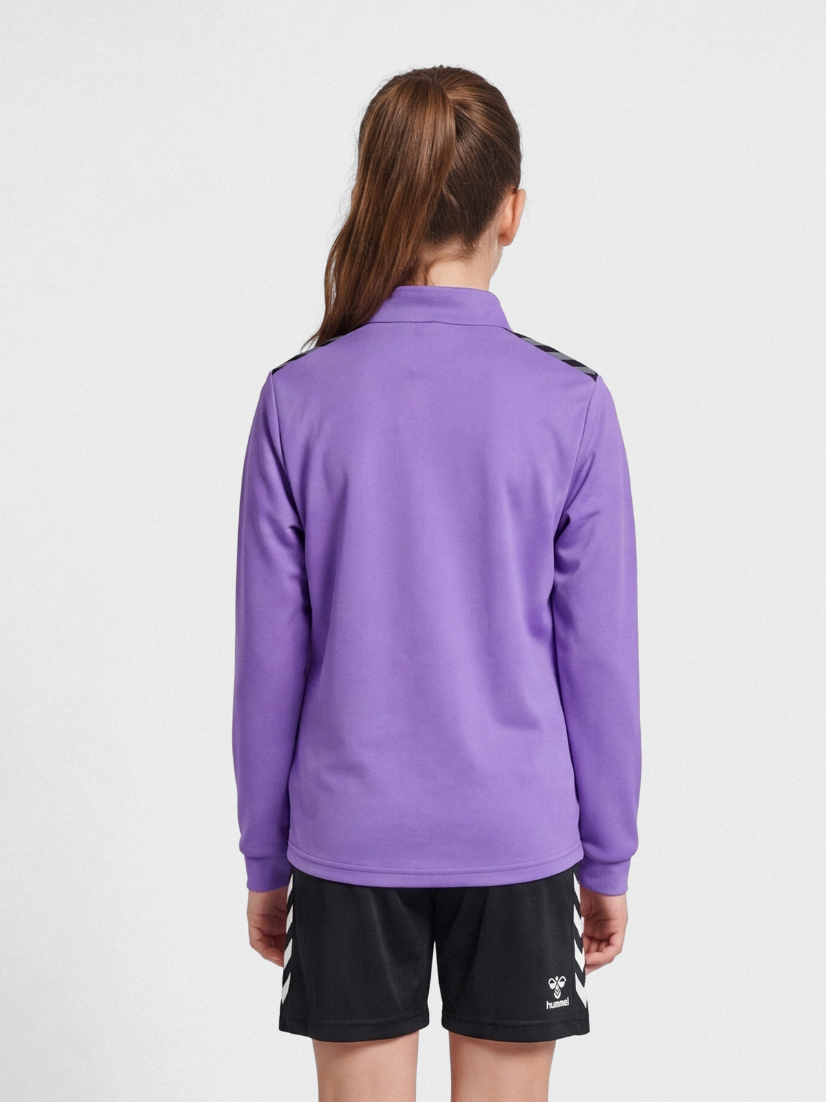 hmlAUTHENTIC HALF ZIP SWEAT KIDS