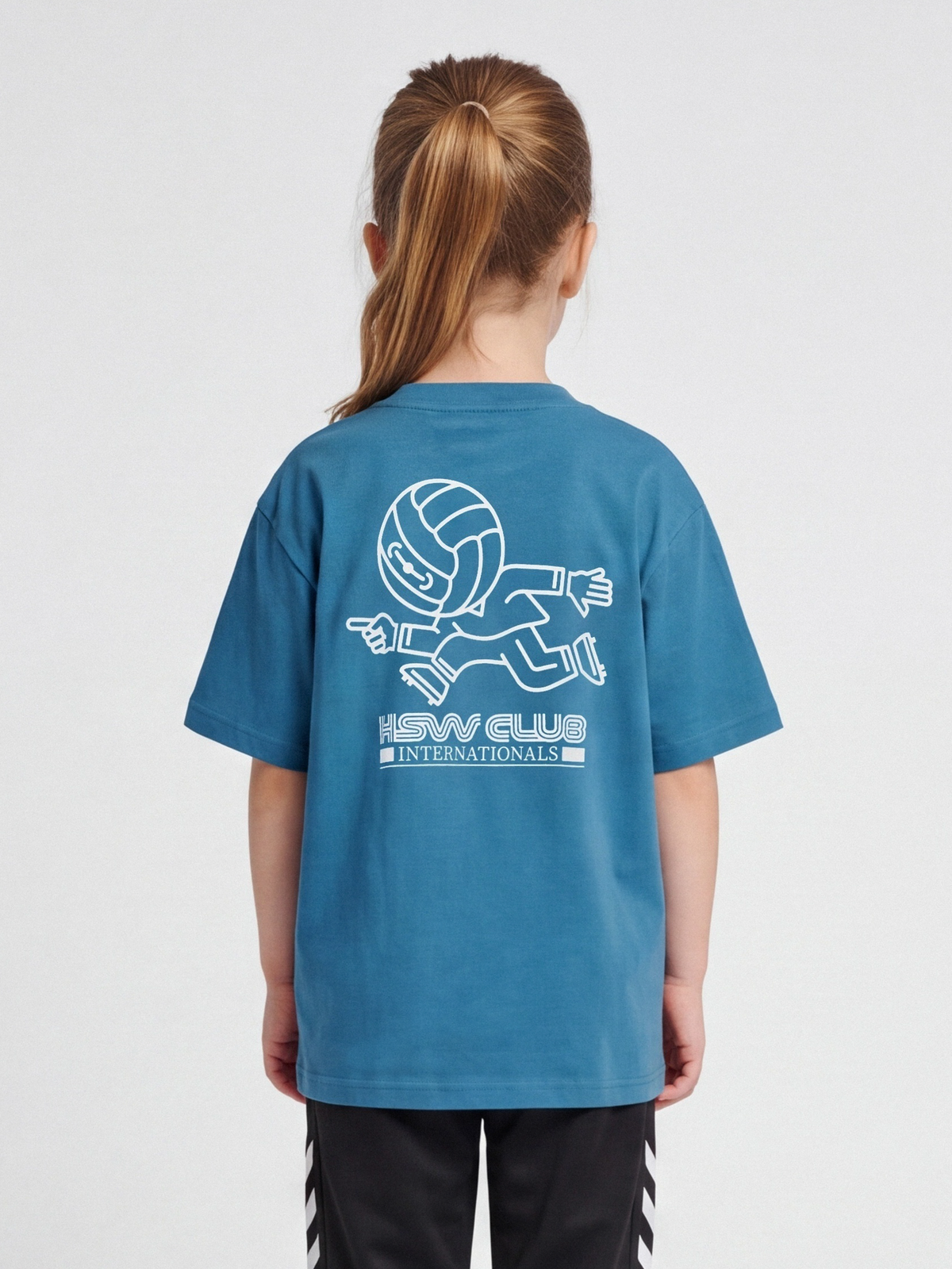 hmlJR LOOSE T-SHIRT S/S HEADBALL