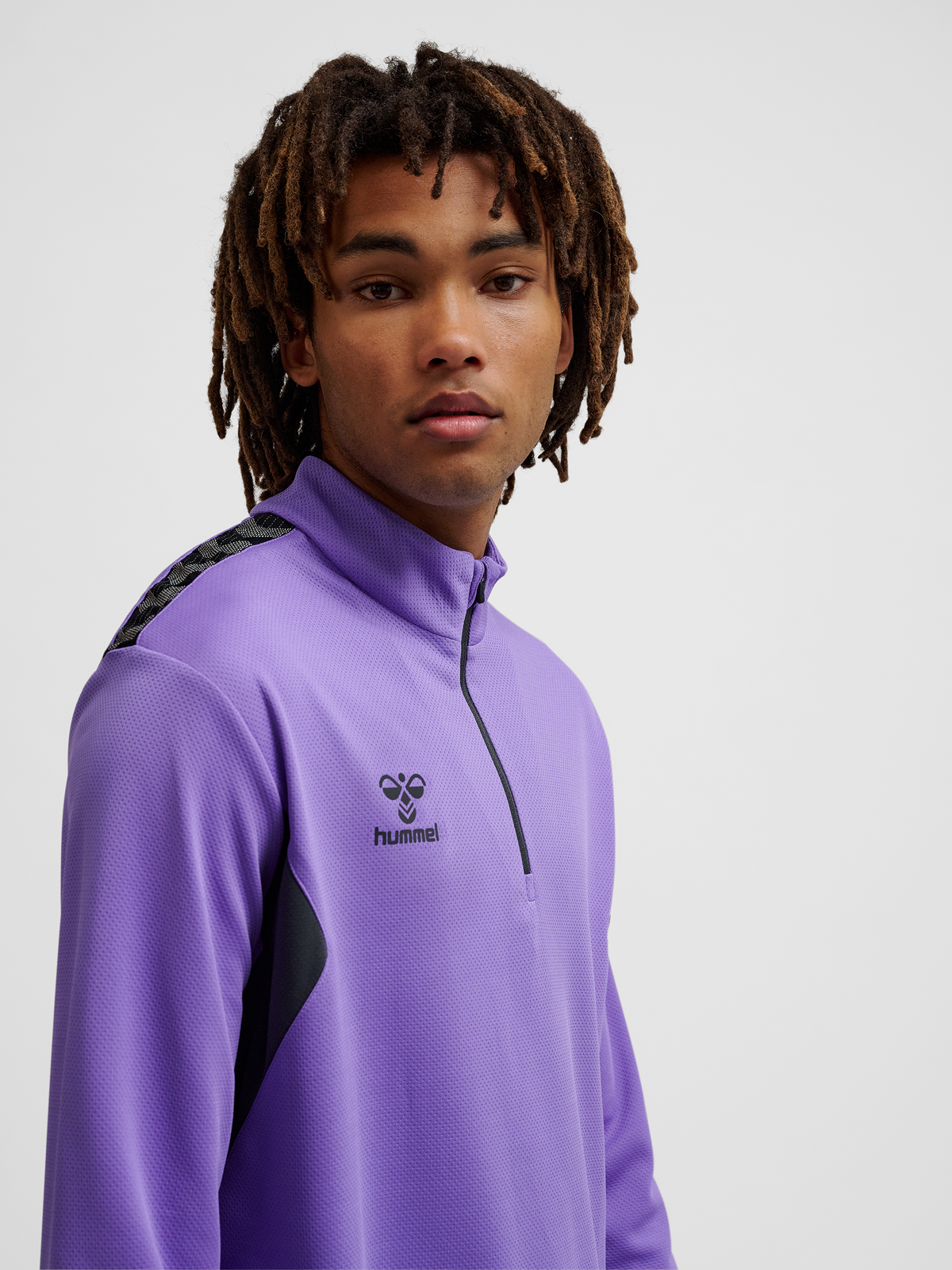 hmlAUTHENTIC HALF ZIP SWEAT