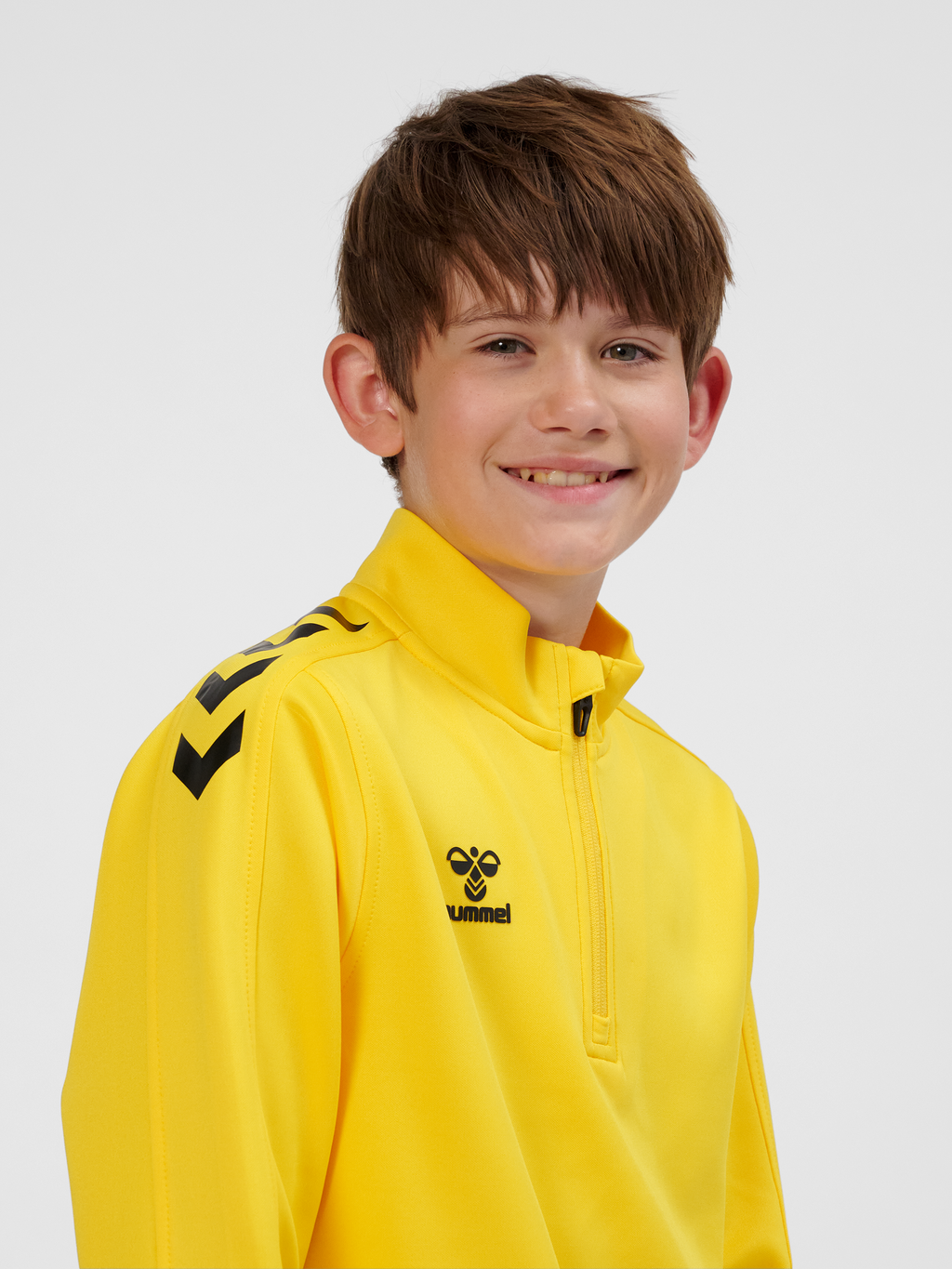 hmlCORE XK HALF ZIP POLY SWEAT KIDS