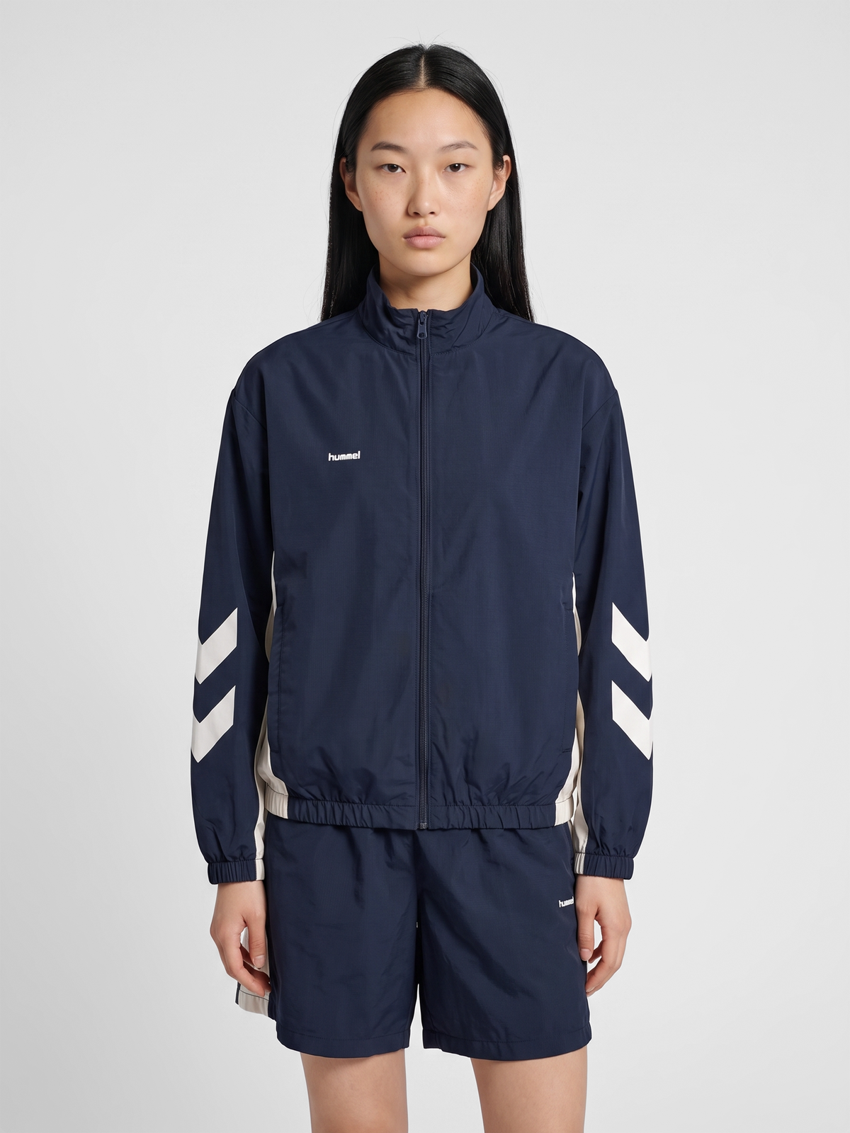 hmlI-D RIPSTOP TRACK JACKET
