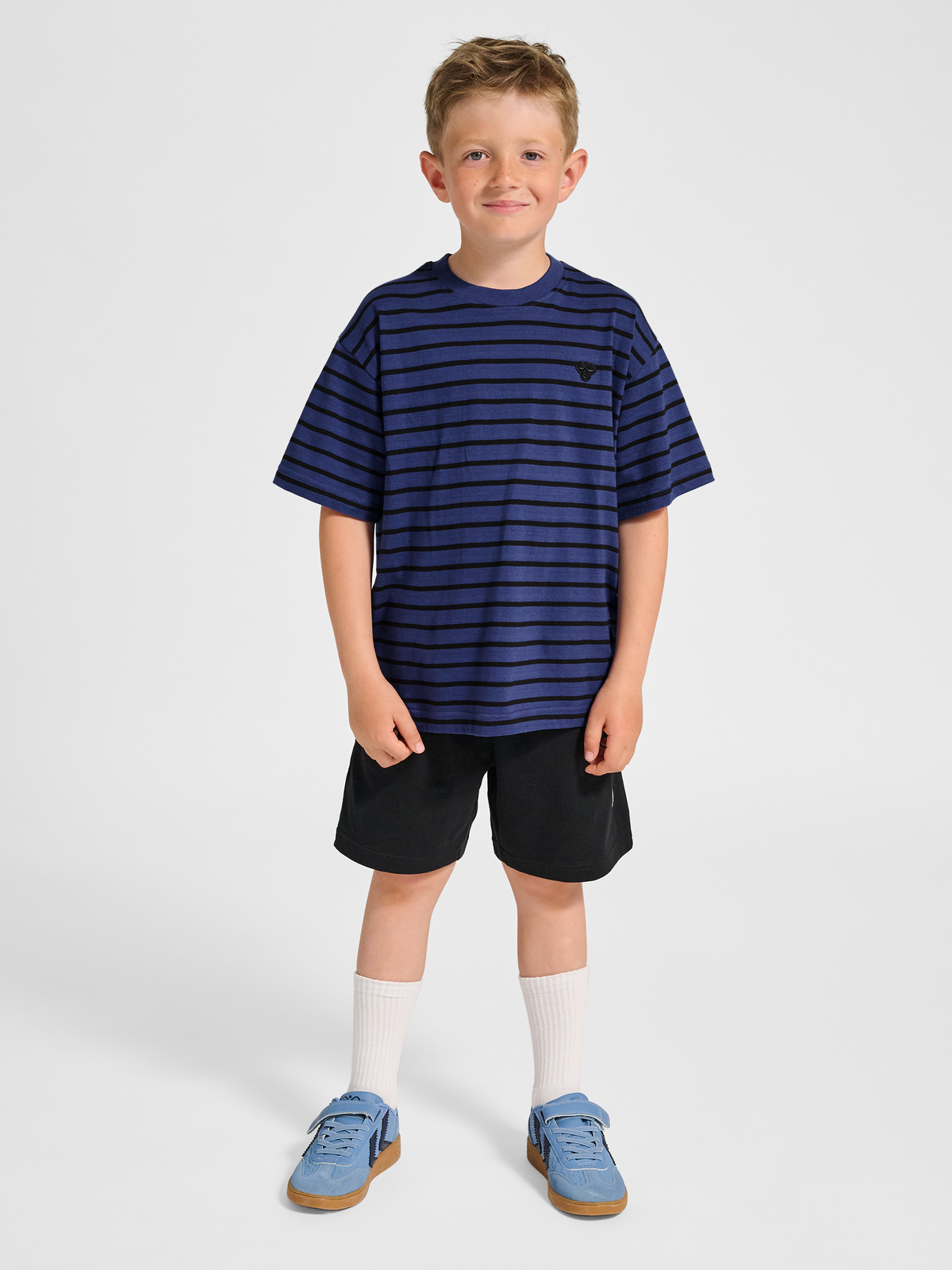 hmlJR LOOSE STRIPED T-SHIRT S/S BEE