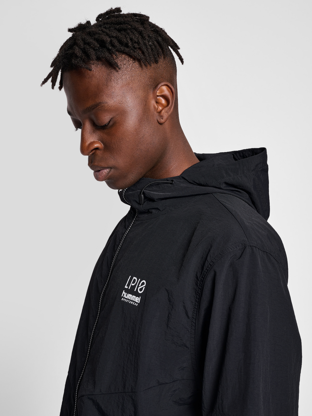 hmlLP10 BOXY WOV ZIP JACKET