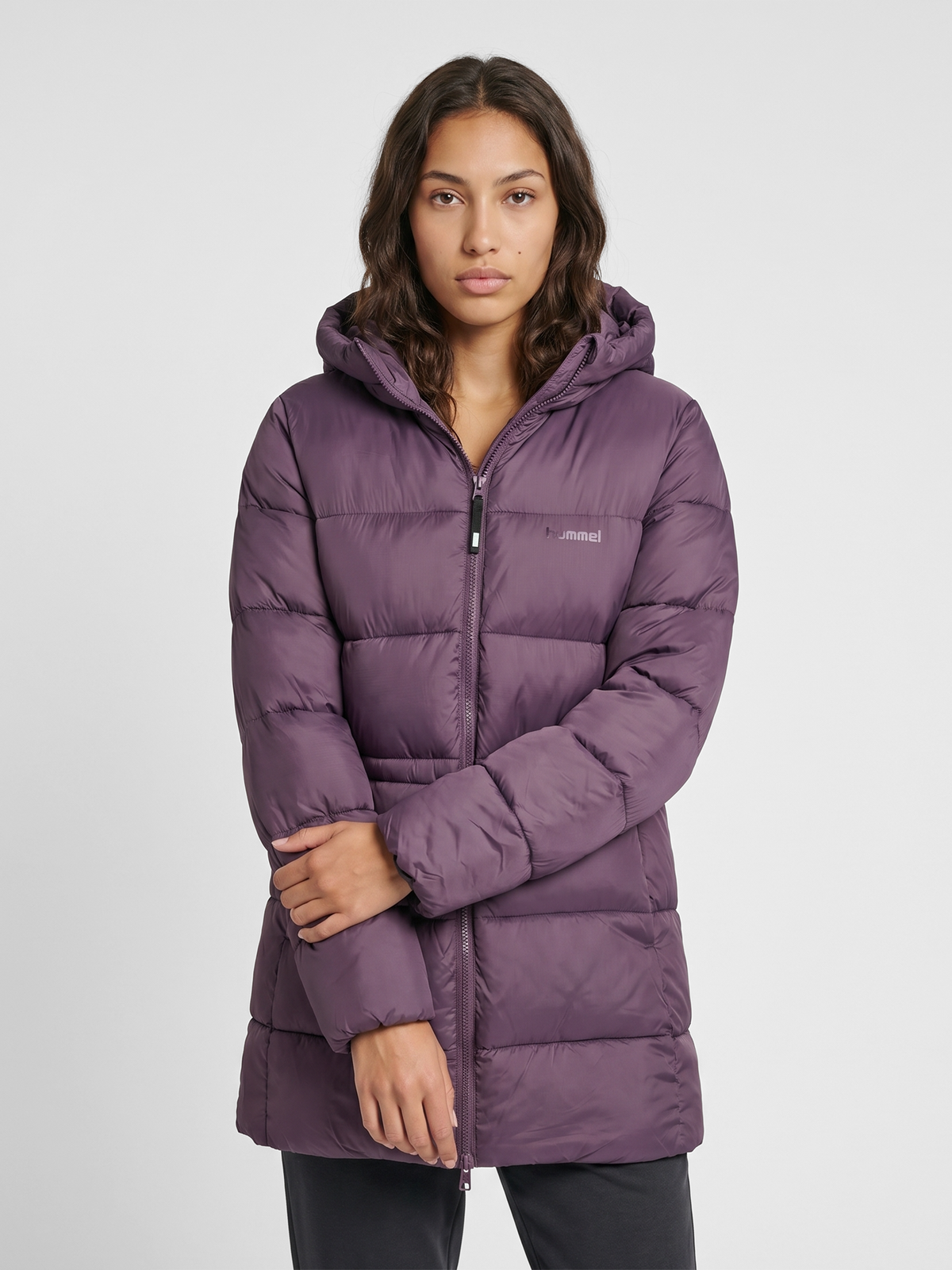 hmlMID LENGHT W PUFFER JACKET