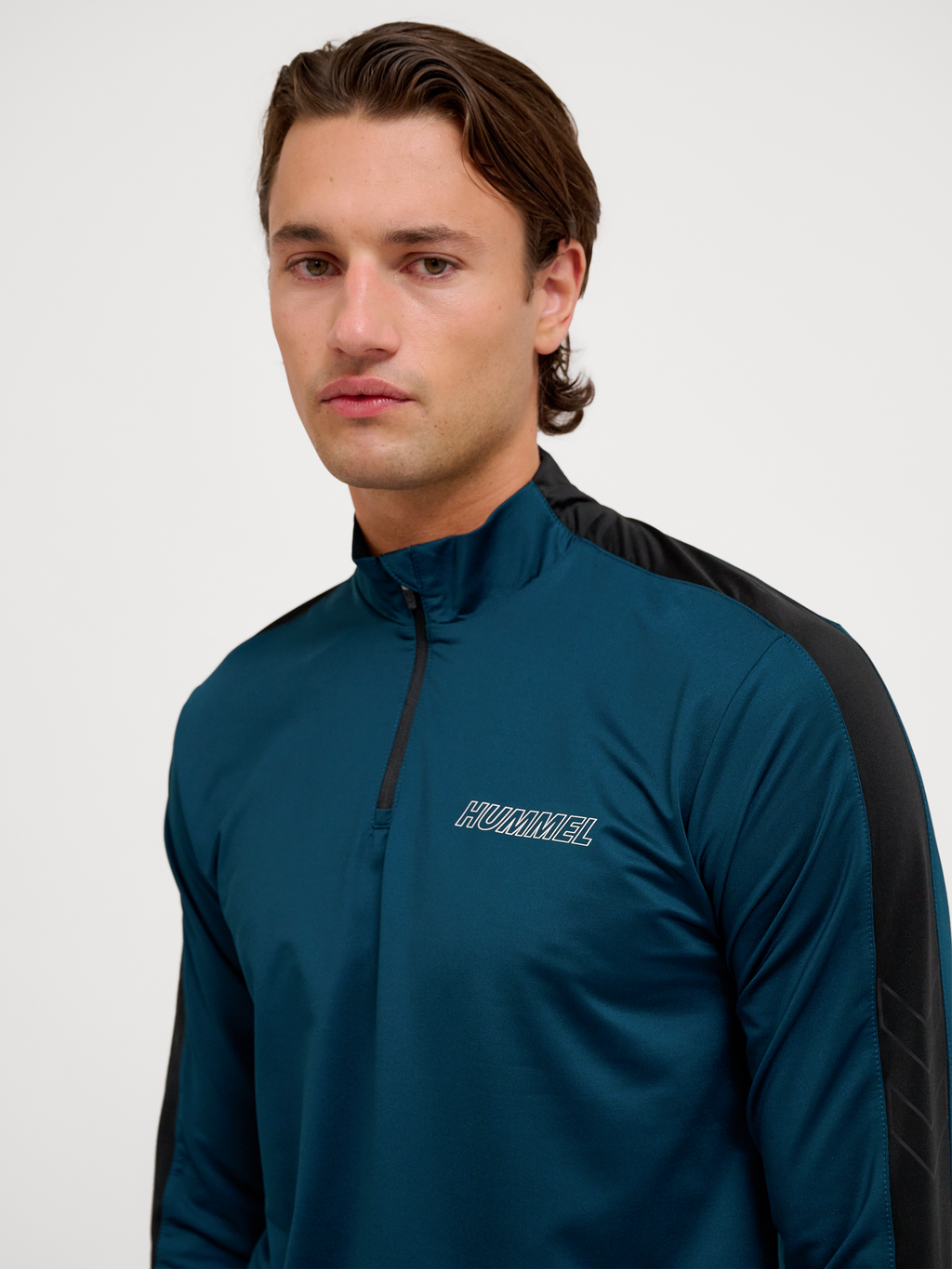 hmlTE STRENGTH PL HALF ZIP