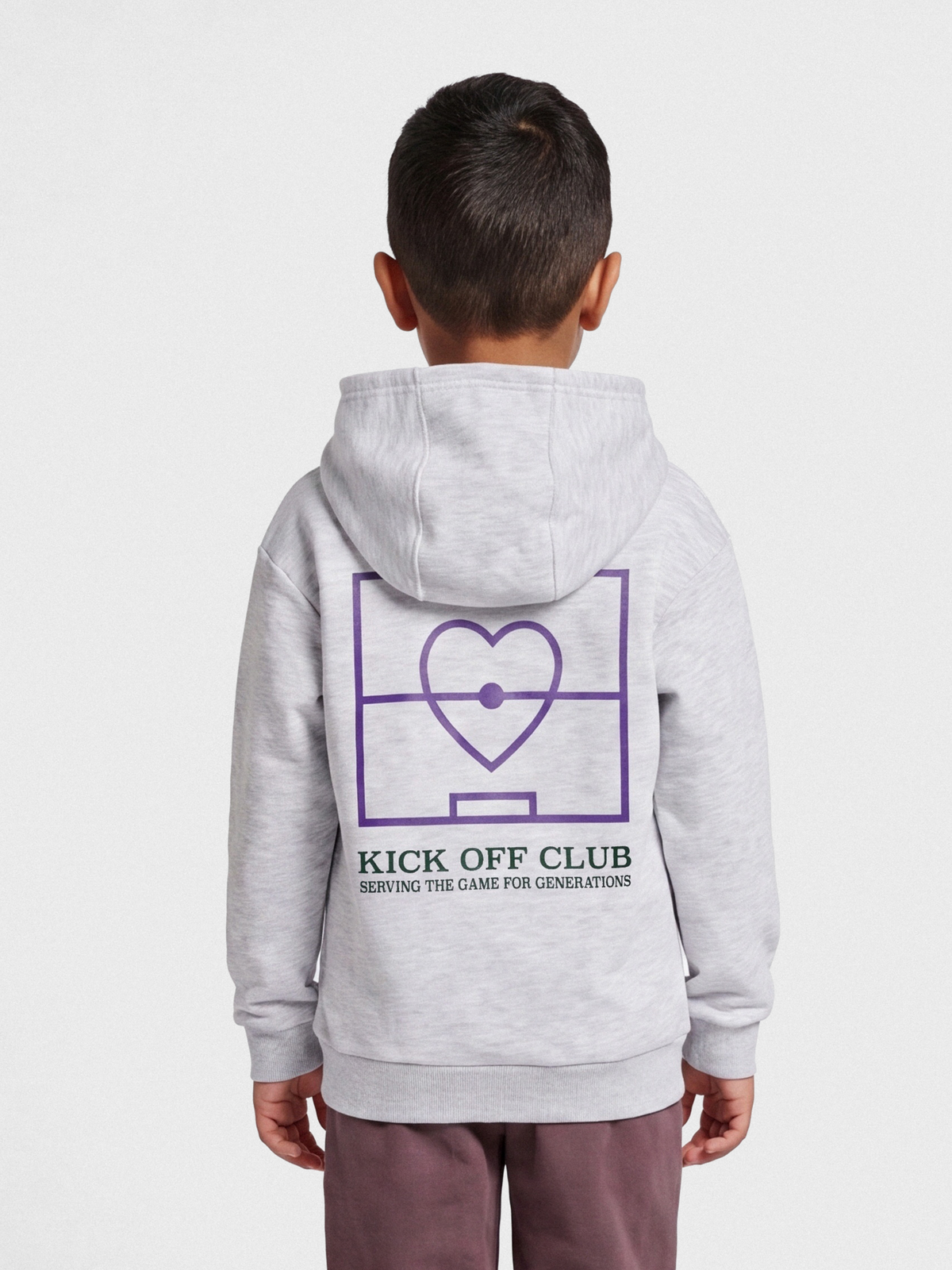 hmlJR LOOSE HOODIE HEARTFIELD