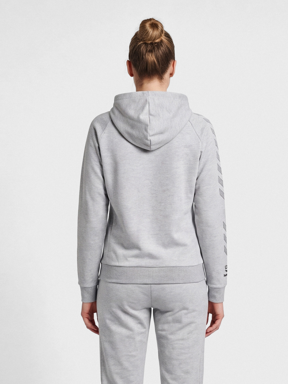 hmlMOVE GRID COTTON HOODIE WOMAN