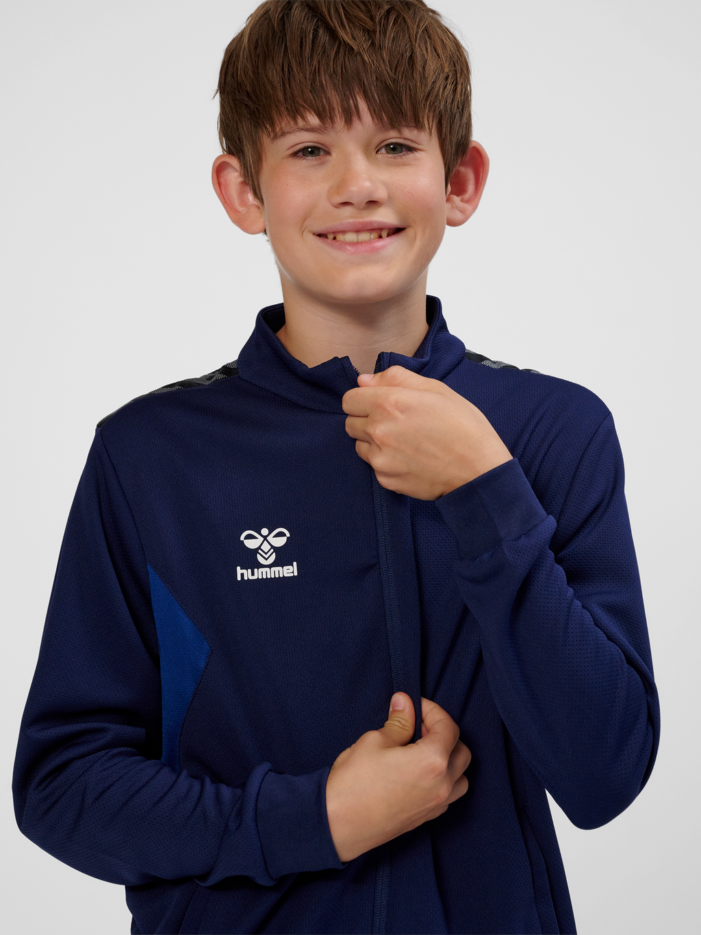 hmlAUTHENTIC PL ZIP JACKET KIDS