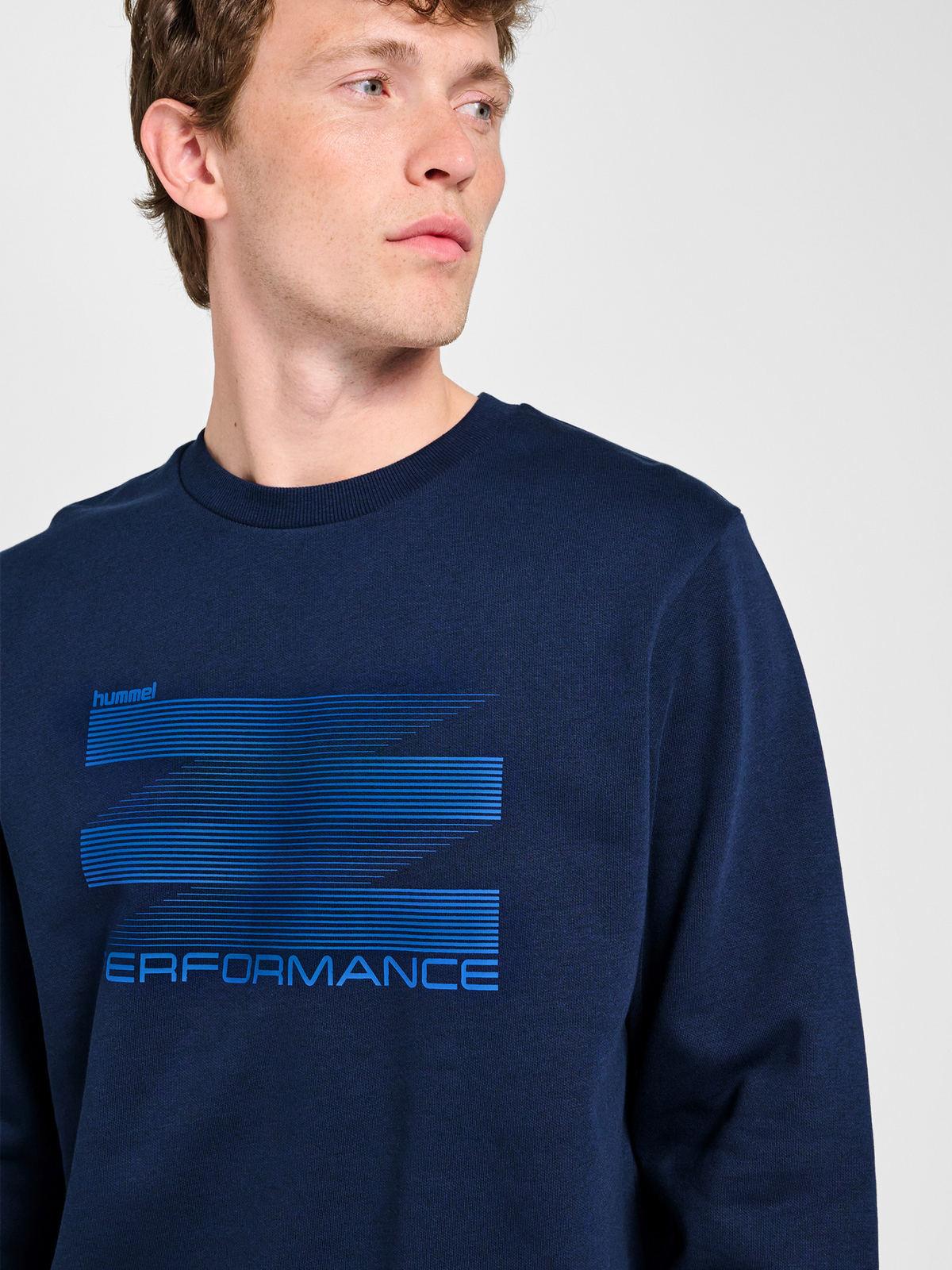 hmlGRAPHIC CREWNECK