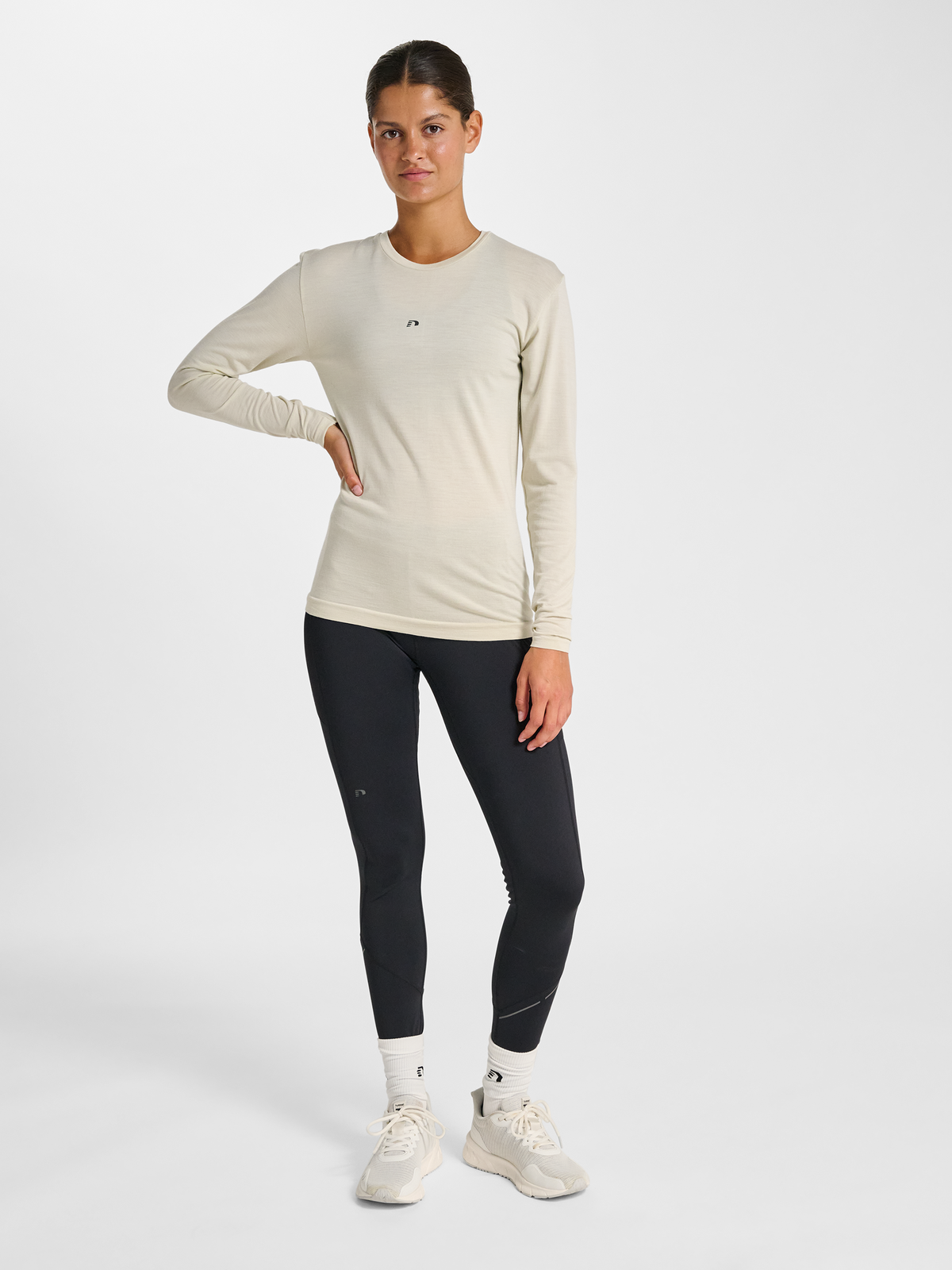 nwlTHERMA WOOL BLEND T-SHIRT L/S W
