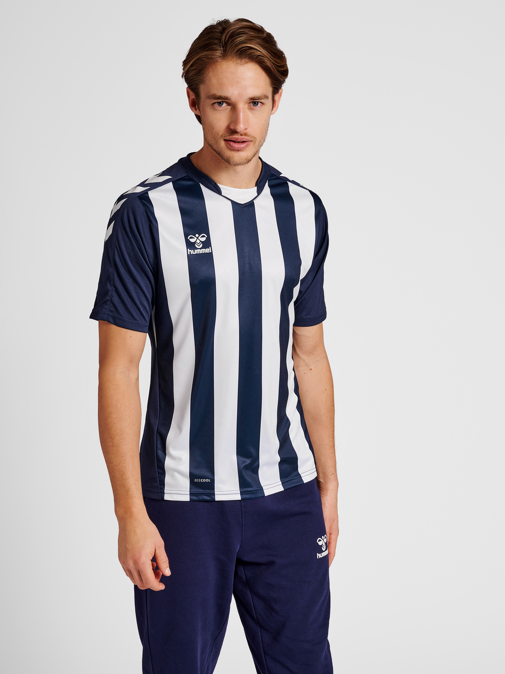 hmlCORE XK STRIPED JERSEY S/S