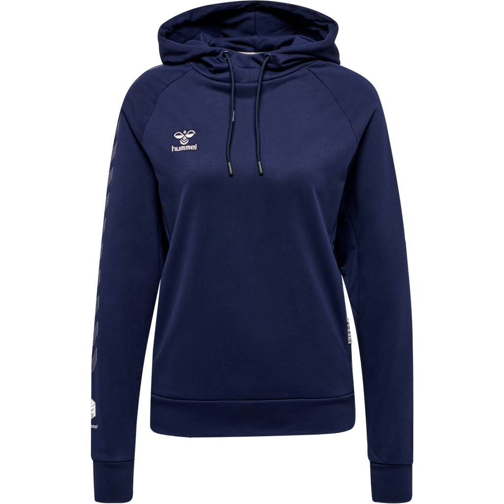hmlMOVE GRID COTTON HOODIE WOMAN