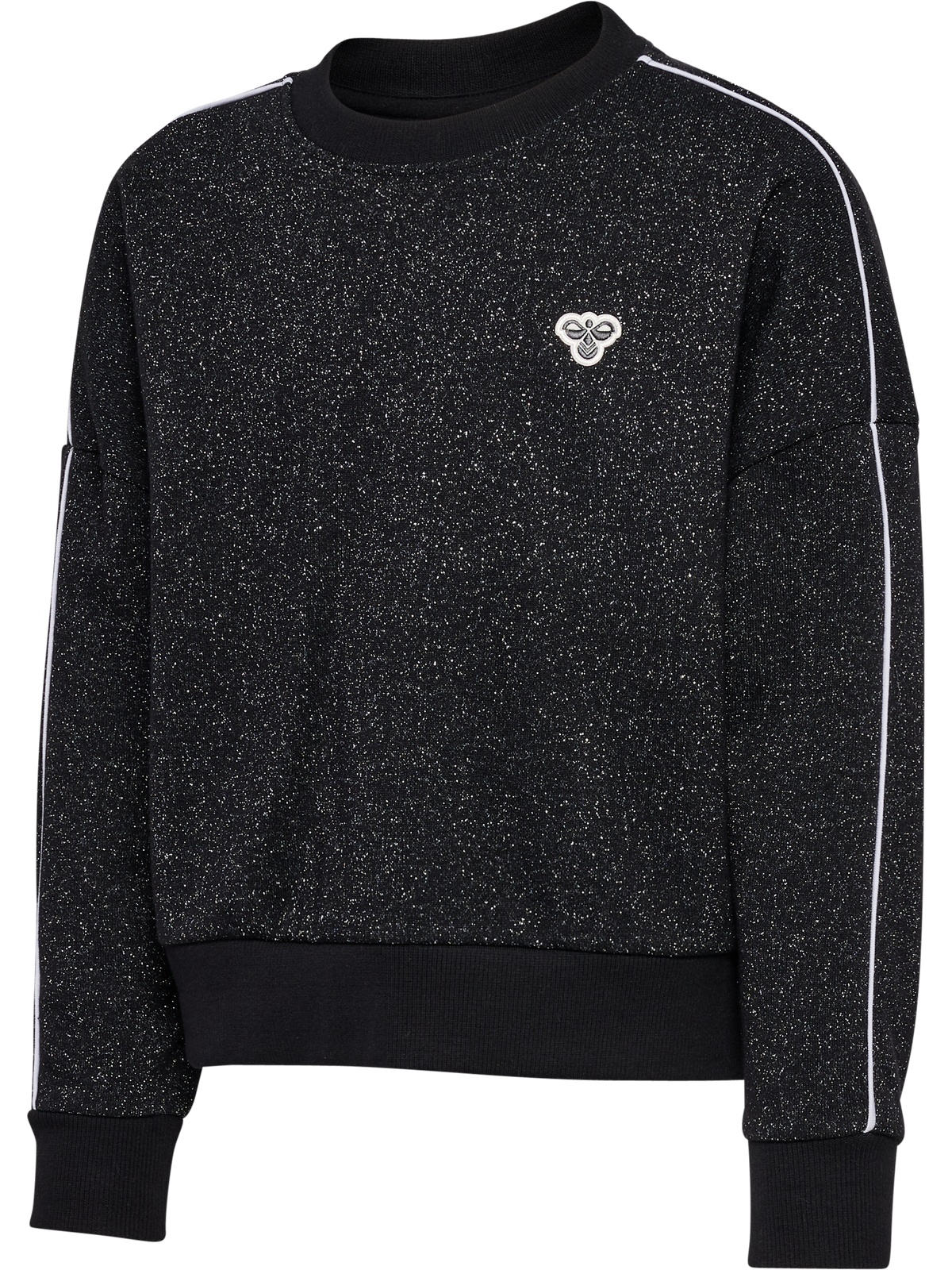 hmlJR LOOSE GLITTER CREWNECK