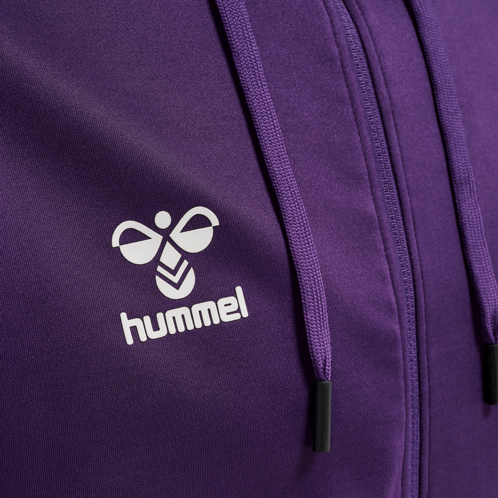 hmlCORE XK POLY ZIP HOOD SWEAT