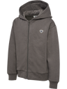 hmlJR LOOSE ZIP HOODIE BEE